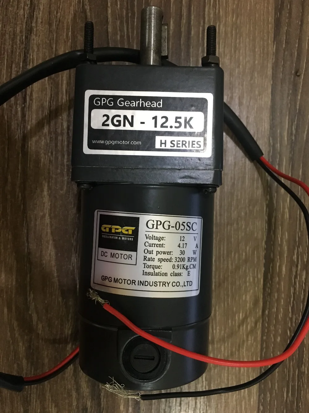 2GN-12.5k Taibang 12 в 30 Вт/двигатель постоянного тока/мотор редуктора/матовая фотография