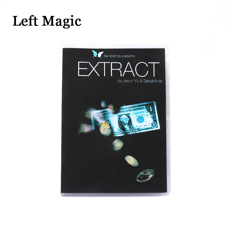 

"Extract By Jason Yu And SansMinds (DVD And Gimmick) Magic Tricks Close-Up Card Magic Street Stage Magic Props Illusions Magic