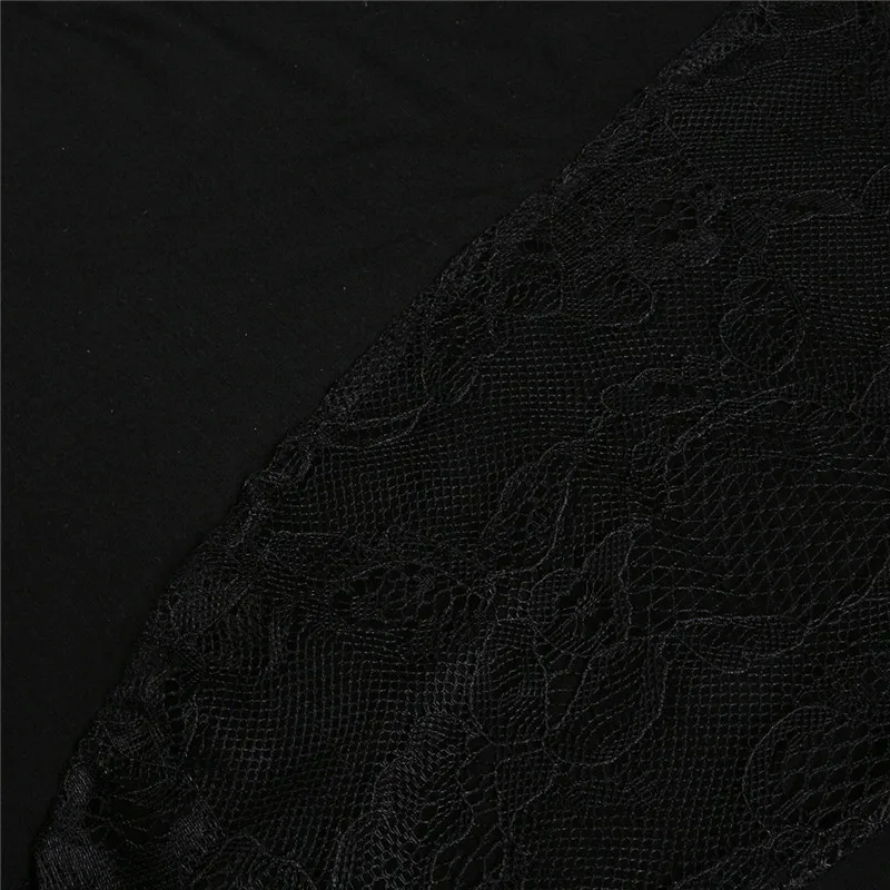 ZANZEA, осенняя Женская кружевная сетчатая блуза, сексуальный топ, сшитая, с открытой спиной, рукав, женская футболка, Женский пуловер, Feminina