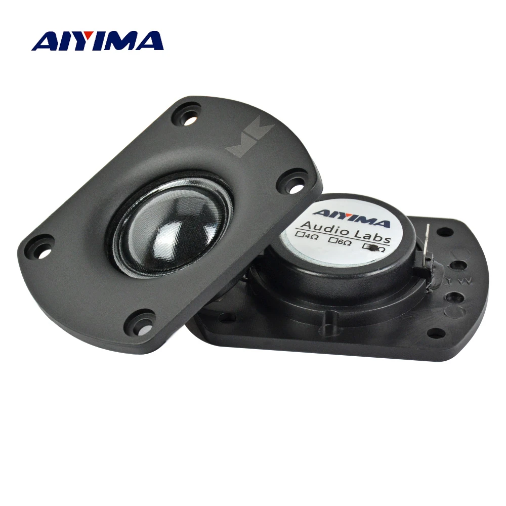 2pcs 4Ohm 4Ω 50W Silk film tweeter speaker Loudspeaker Neodymium Audio 2pcs 4Ohm 4Ω 50W Silk film tweeter speaker Loudspeaker Neodymium Audio