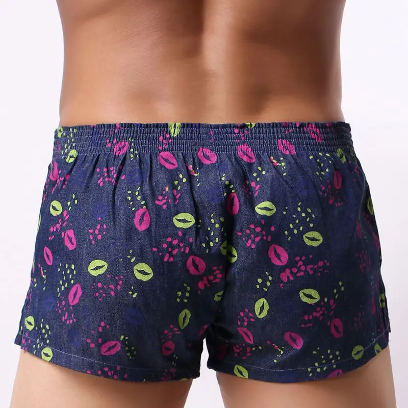 Хлопковое Мужское нижнее белье боксеры шорты Cueca Calzoncillos Hombre одежда для отдыха