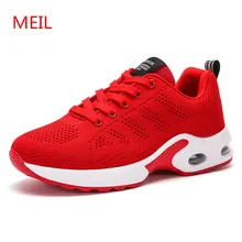 Женская обувь; коллекция года; повседневные кроссовки из дышащей сетчатой ткани; женская парусиновая обувь на платформе; новые тканевые сандалии; женская обувь на плоской подошве