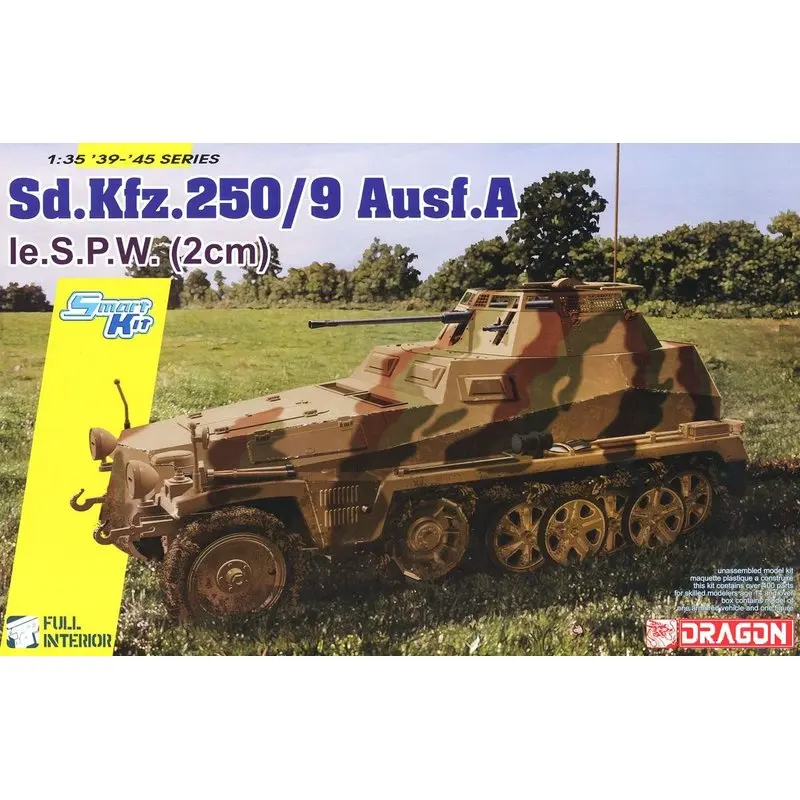 DRAGON 6882 1/35 Sd. Kfz.250/9 Ausf. A le. S.P.W (2 см)-набор моделей | Игрушки и хобби