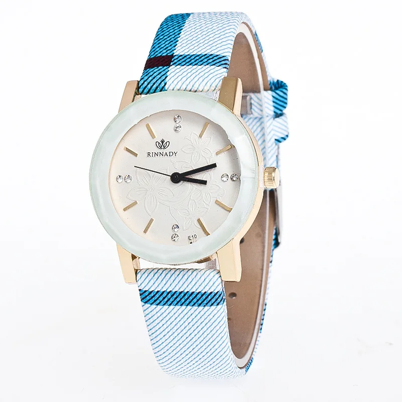 

Pretty Fashion Simple 1pc/lot Drop Shipping PU Leather Cell Quartz Wrist Watch Wristwatches White for Women Girls