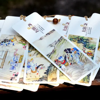 

1pcs Bookmark Wholesale Journey to the West Paper Bookmarks Send Foreigners Send Teachers Student Prizes 12/Set
