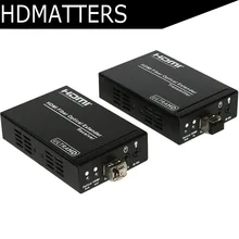 UHD 4K HDMI удлинитель по оптоволоконному кабелю до 1000 м 4K X 2 K/30 Гц Bi-direction IR RS232 управление