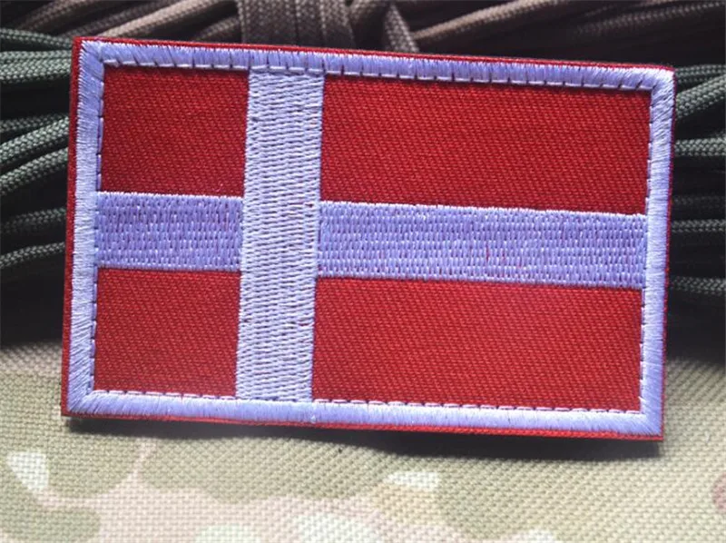1 шт 3D Швеция Дания Финляндия Норвегия Флаг патч Рюкзак Сумка куртка нарукавная нашивка для одежды крючок и петля наклейка