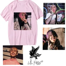 Lil Peep Футболка Music Man, летние Графические футболки, певица, Мужская Lil. peep футболка, одежда в стиле хип-хоп, розовая футболка, футболка для мужчин и женщин