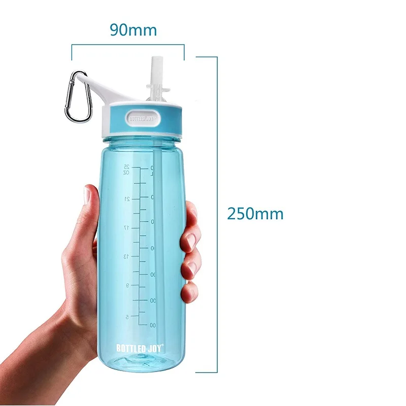 Бутылки для воды в бутылке joy drink милые бутылки детей с соломинкой и ручкой