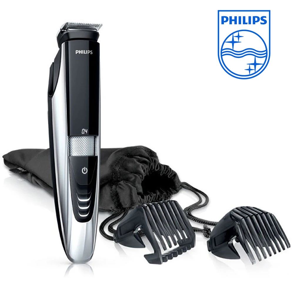 Philips Reversible Beardtrimmer for Men BT9290 with Laser Guide LED Screen Support Washable for Easy Cleaning Controllable