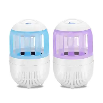 

USB Mosquito Killer Lamp LED Fly Insect Trap Electric Anti-mosquito Lamp Against Insects Swatter Mosquito Lamp Night Lamp
