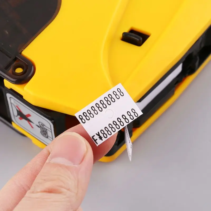 MX-6602 10 Digits 2 Lines Price Tag Marker Pricing Gun Price Labeller For Supermarket Retail Store 10166