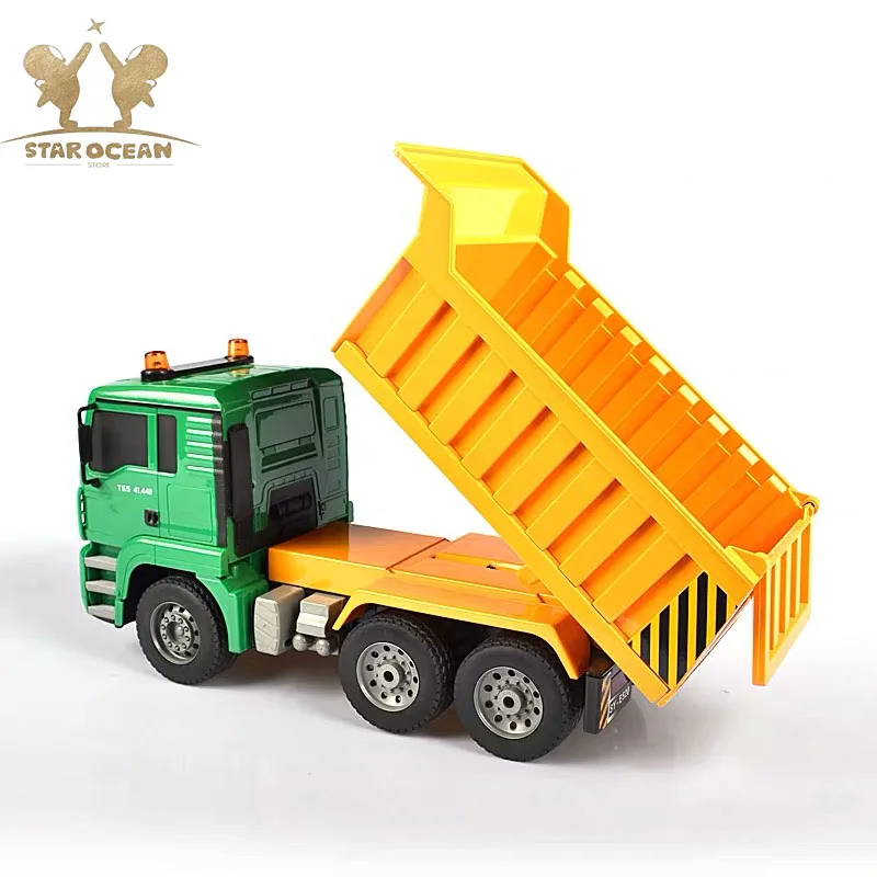 

Electric RC Dump Truck Buggy Vehicle Toy Children Remote Control Engineering Car Truck Toys Nice Gift Prepare for Beach Fun