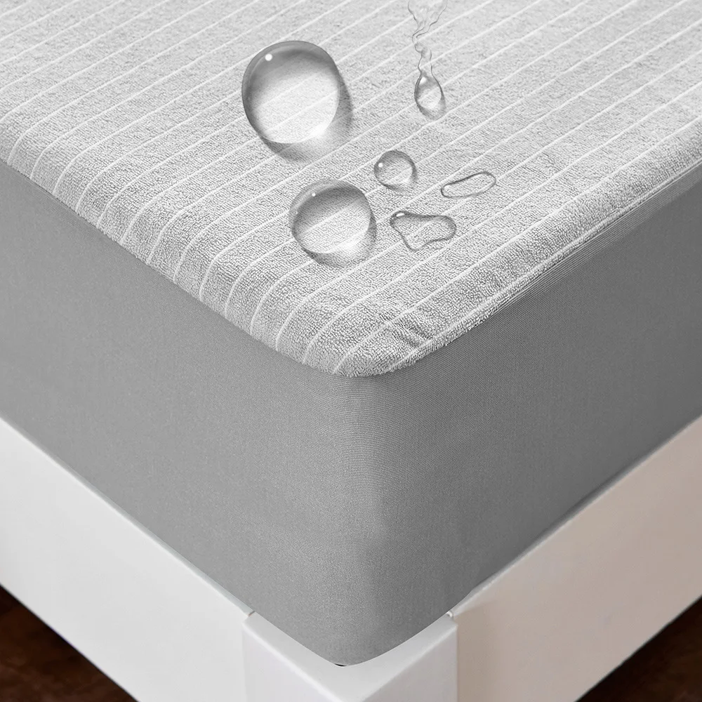 

Terry cloth Waterproof mattress Cotton Separates baby urine Anti-mite Bed cover Breathable bed protective case fitted sheet