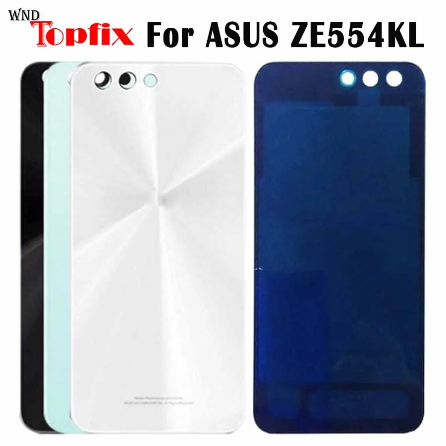 

For ASUS Zenfone 4 ZE554KL Back Battery Cover door Housing Case with Camera Lens For ASUS ZE554KL Z01KD Battery Cover