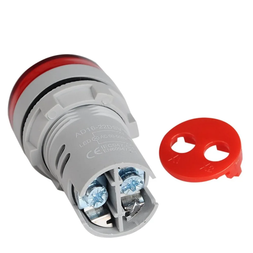 SINOTIMER 60 500 В Мини вольтметр тестер AC цифровой светодиодный дисплей индикатор