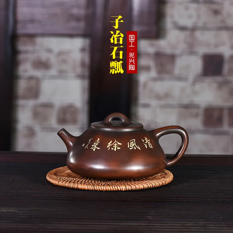 

Manual Customized Manufactor Wholesale Generation Deliver Goods High Quality Nixing Pottery Carving You Smelting Stone Drum