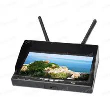 Boscam RX LCD5802 5 8GHz LCD Diversity Receiver 7 Inch Monitor Free Shipping with Tracking