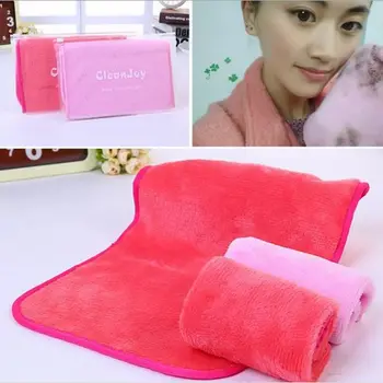 

1pcs Micro Fibre Reusable Eraser Makeup Remover Towels Make up Cosmetic Cleaning Towel Cloth Polyester