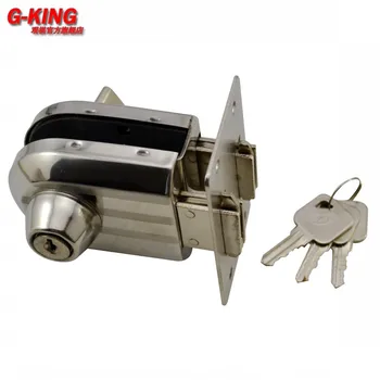 

Not a single punch glass door knob lock glass rod inserted inside or pushed open the door sliding door hook lock 888B