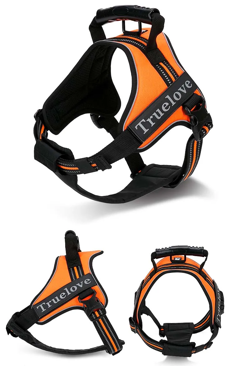 MySudui Truelove large service dog vest harness collar car german shepherd tactical vest best selling 2018 product dog supplies (5)