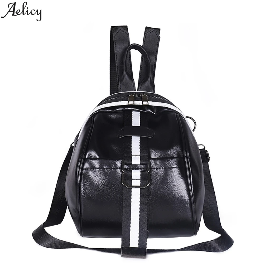 Женский рюкзак из искусственной кожи Aelicy модный многофункциональный