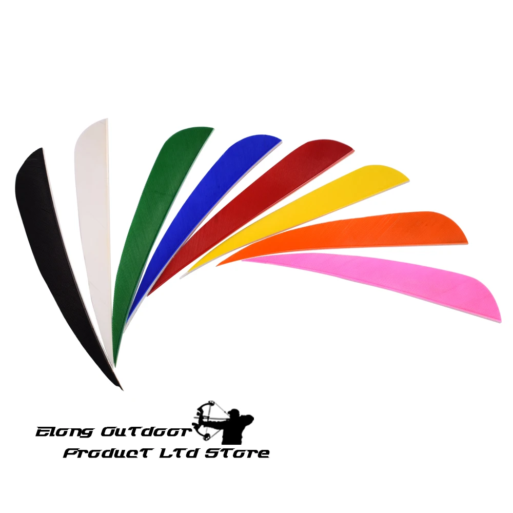 

50Pcs 3" Drop Turkey Feather Left Wing 8 Colors Archery Carbon Arrow Accessories Handcraft Fletching Free Shipping Hunting Sport