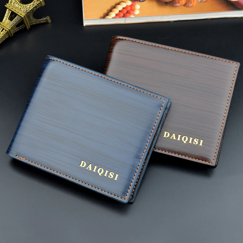 

MEDYLA Top 2019 Men Leather Brand Luxury Wallet Short Slim Male Purses Money Clip Credit Card Dollar Price