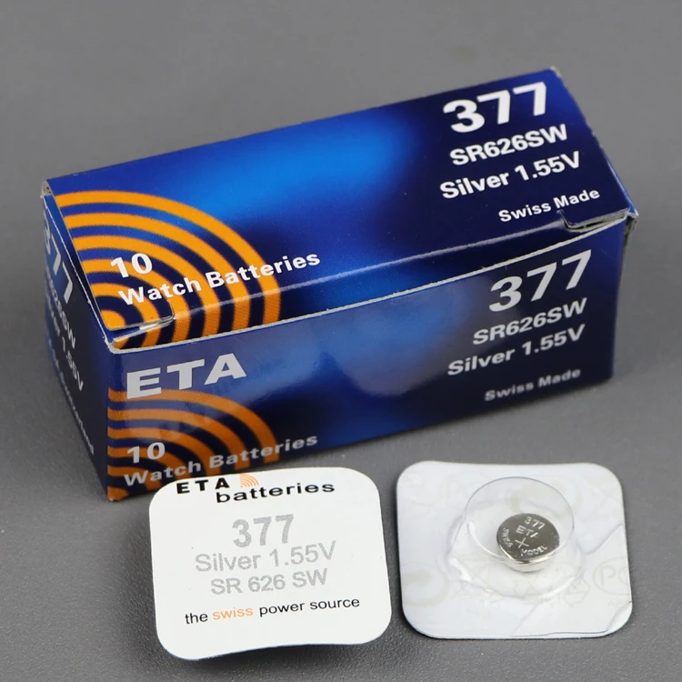 3pcs RETAIL Brand New Renata LONG LASTING 377 SR626SW SR626 V377 AG4 ...