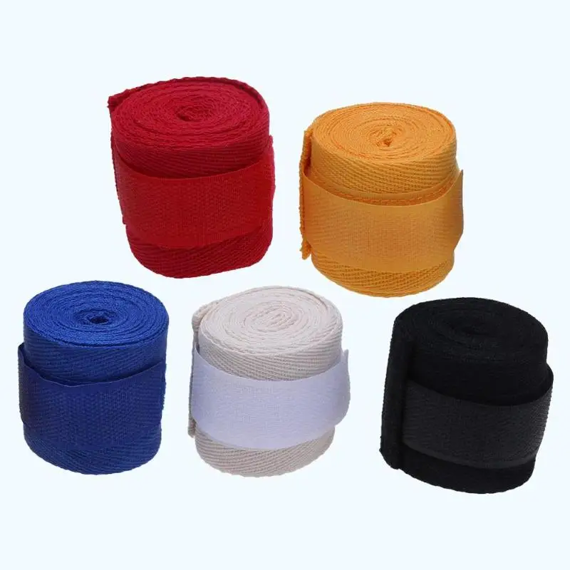 

2.5M Boxing Bandage Sports Strap Boxing Hand Wrap Bandage Muay MMA Taekwondo Hand Gloves Tight Wrap Hand Protector Strap