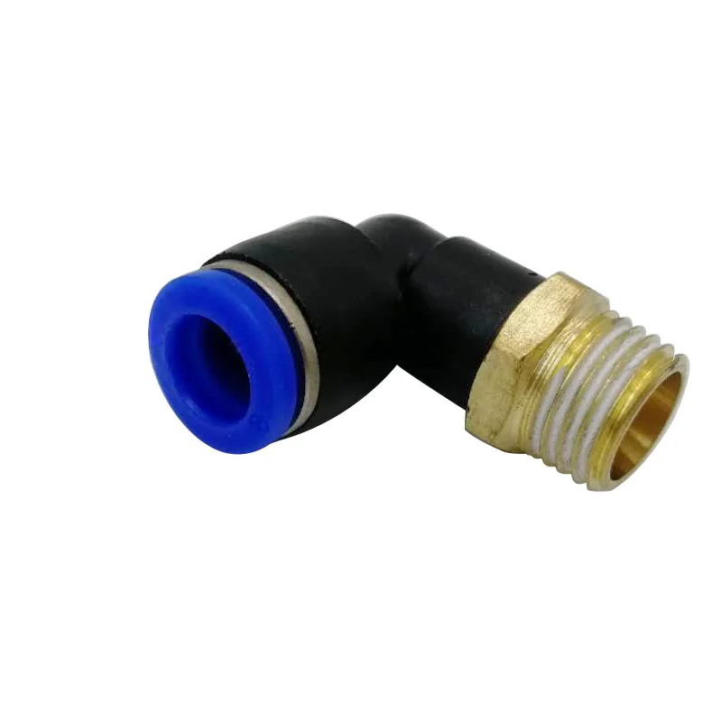 Air Line Straight Connector 8mm O/D Tube Push-in pk4