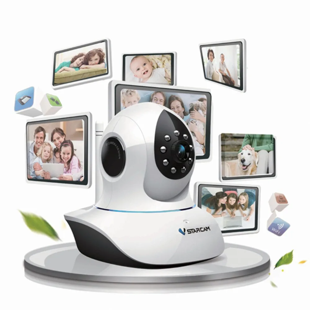 

Universal IP Camera 720P HD wifi IR Night Vision Audio Record Security IP Camera Home Security Camera Surveillance