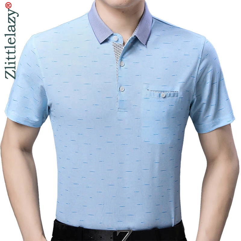 

2019 brand casual summer luxury short sleeve polo shirt men poloshirt jersey pocket mens polos tee shirts dress fashions 32581