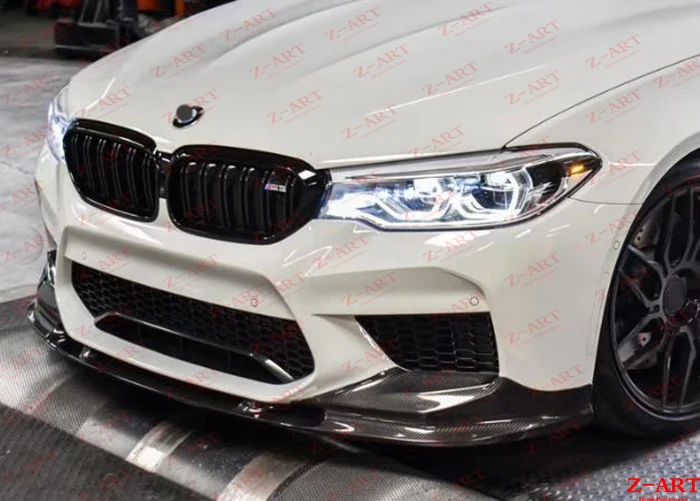 

Z-ART carbon fiber front spoiler for BMW F90 M5 carbon fiber front lip for BMW all new M5 carbon fiber front chin