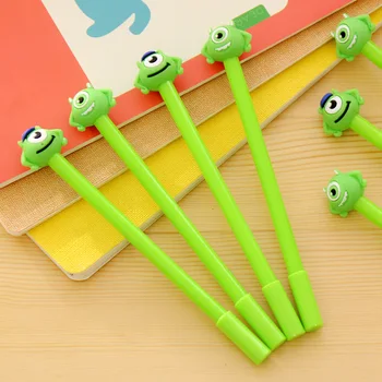 

1 pcs 0.38mm Funny Monsters University Gel Pen Black Pen Candy Color Cartoon Sulley & Popeyes Pens for Kid Gift Stationery