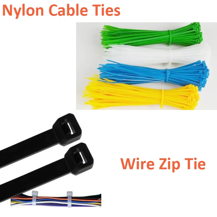 Free shipping ! 250pcs/lot Black Nylon Cable Ties 8*150mm Zip tie for