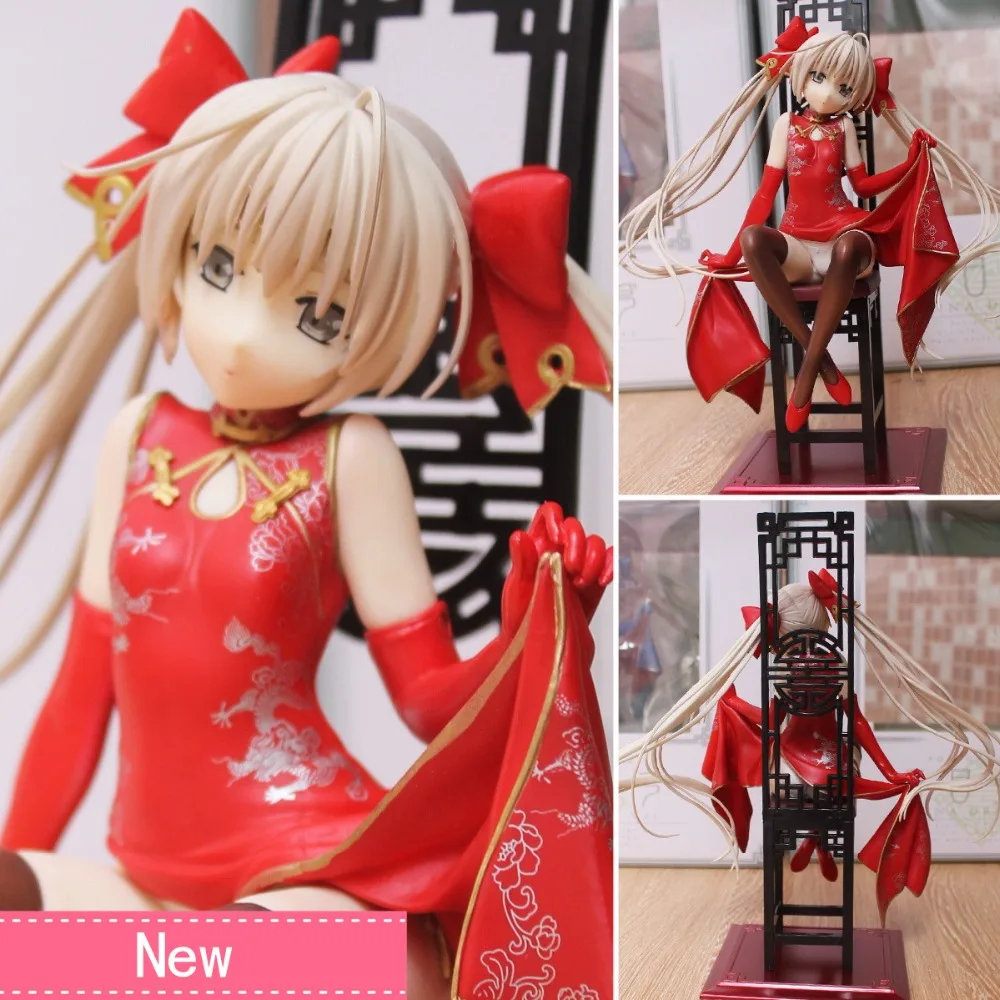 Anime Yosuga no Sora Kasugano Red Ver PVC Action Figure Collectible Model doll toy 22cm | Игрушки и хобби