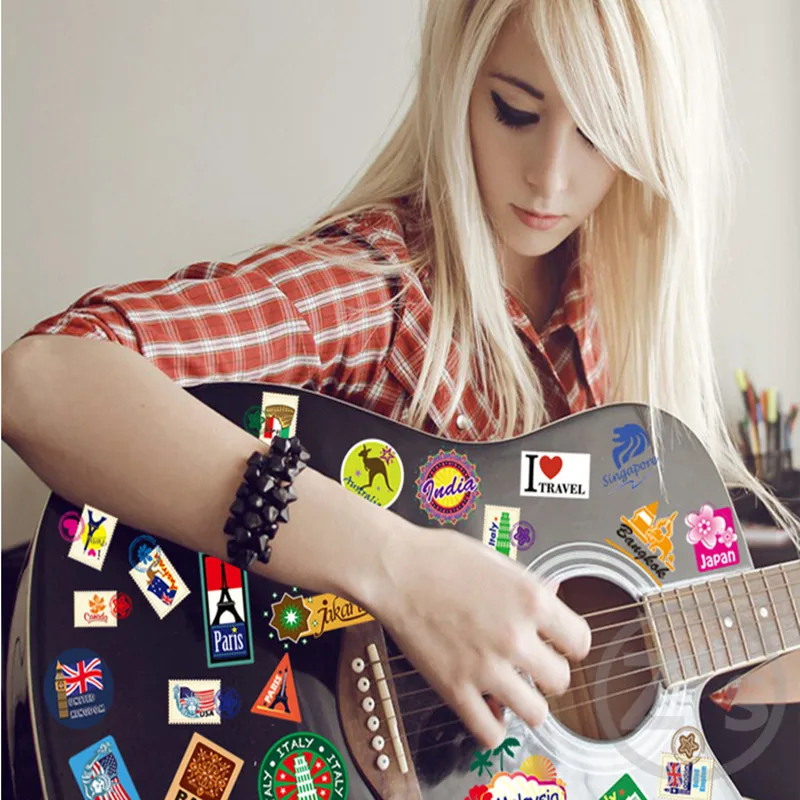 украшения для гитары. наклейки на гитару. можно клеить наклейки на гитару. Pickguard acoustic. обклеенная электрогитара.