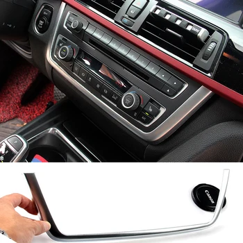 

ABS Car CD centre control interior sticker for BMW 3 series F30 GT 316i 320i