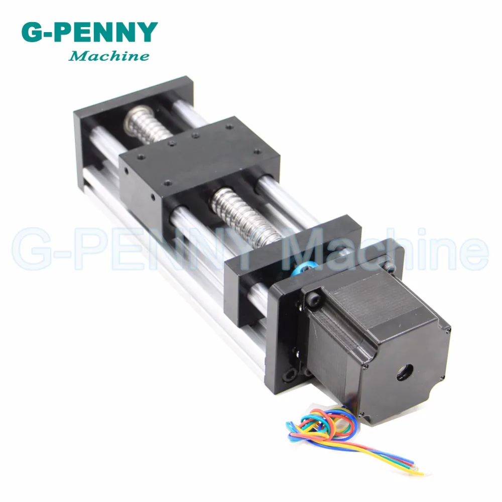 1605 tool KAIBINY Linear Motion Guide Rail 400mm Effective Travel Guide Rail Sliding Table with Nema23 57 Stepper Motor 1605 tool KAIBINY Linear Motion Guide Rail 400mm Effective Travel Guide Rail Sliding Table with Nema23 57 Stepper Motor