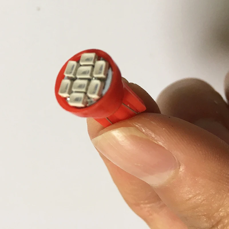 100x12V 24V Led T10 8 smd 1206 автомобильный светильник 194 168 192 W5W 3020 Авто клиновидный ing