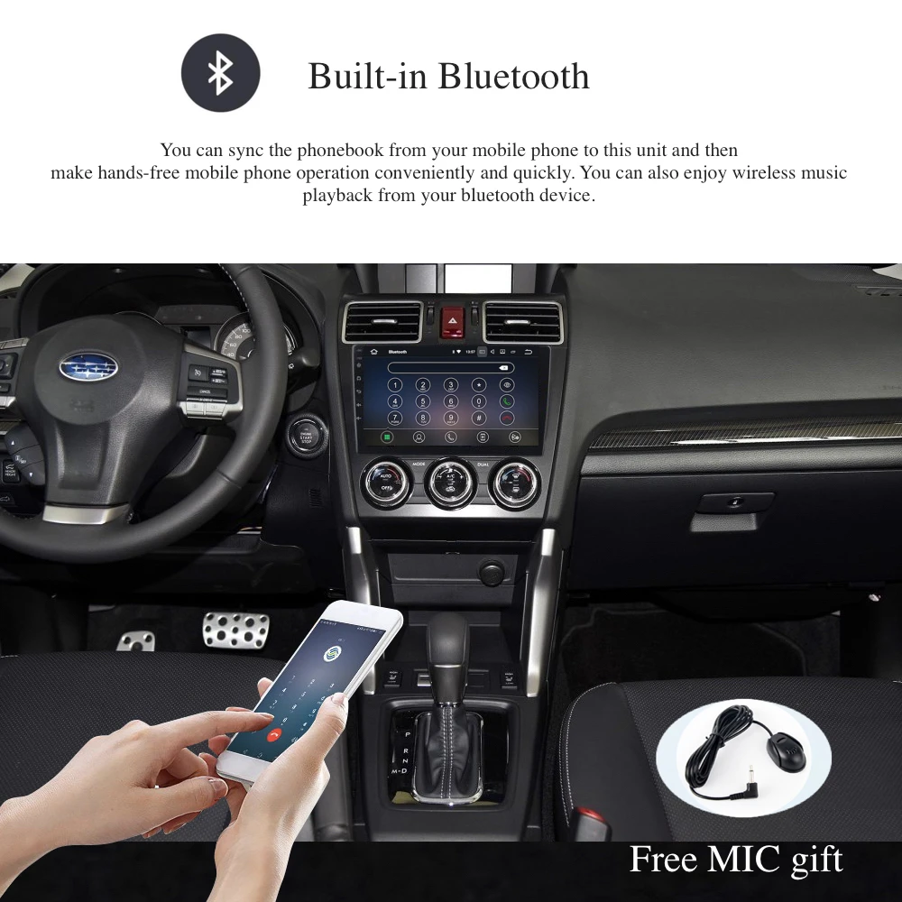 Автомагнитола 2 Din на Android 9 0 с GPS Navi для Subaru Forster 2013 2014 2015 2016 PX6 DSP 2.5D IPS экран 4 Гб 64 ПЗУ