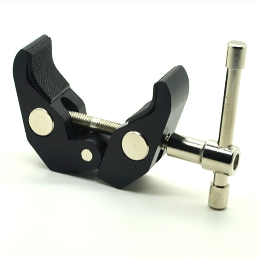 

DSLR Rig LCD Monitor Studio Light Metal Crab Pliers Clip Super Clamp Camera Studio Accessories