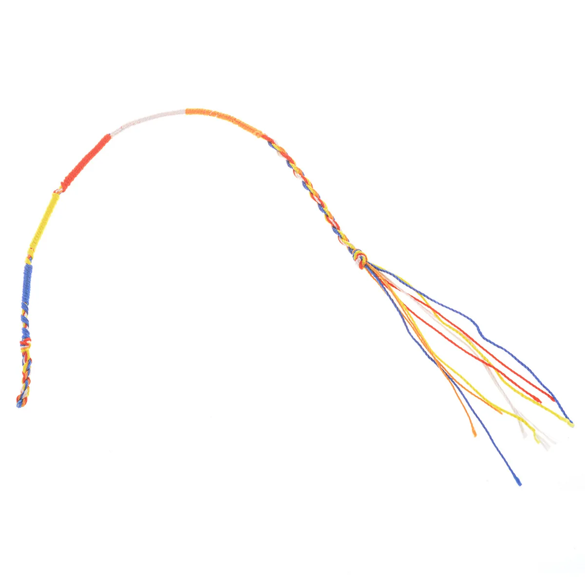 1PC Bohemian vintage ethnic style handmade cotton woven rope tassel hair band