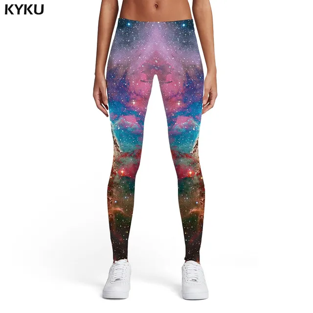 KYKU Brand Blue And White Porcelain Leggings Women White Spandex Flower Sexy Art Ladies Abstract 3d Print Womens Leggings Pants Ladies leggings04