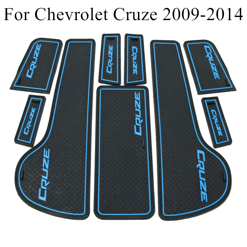 9 шт. нескользящий коврик для салона автомобиля Chevrolet Cruze Sedan Hatchback 2009 2014|Лепнина