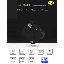 EastVita беспроводной аудио приемник адаптер B7 PLUS Bluetooth 4,2 приемник APT-X NFC CVC6.0 Встроенный AUX микрофона r30
