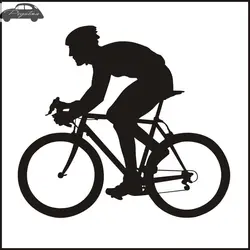 Pegatina велосипед Стикеры Велоспорт велосипед автомобилей Наклейка Плакаты виниловые обои росписи декора Стикеры