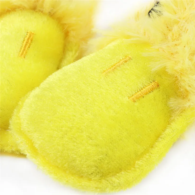 Plush Duck Shape Pet Squeak Toys Sound Play Dog Toys For Small Large Dogs Cats Puppy Molar Chew Toys Pet Supplies 40DC27 (3)