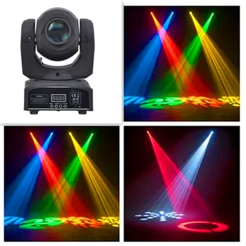 

led 4IN1 30W mini led spot moving head light Mini Moving Head Light 30W DMX dj 8 gobos effect stage lights/ktv bar disco